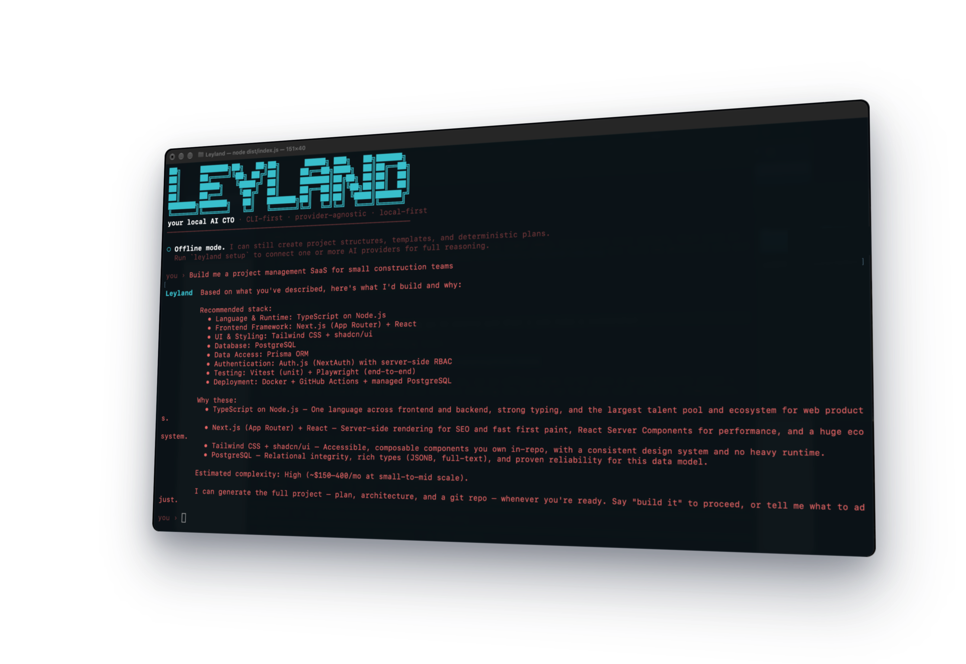 Leyland product preview