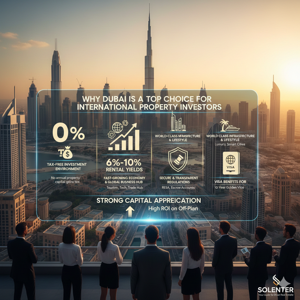 Why Dubai Is a Top Choice for International Property Investors